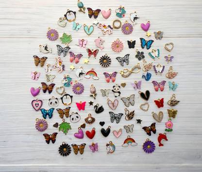 ELCETRATD JEWELLERY Brass Charm Set