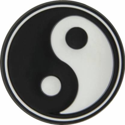 Crocs Yin Yang Symbol Plastic Shoe Charm