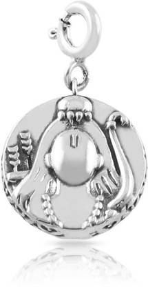 Fourseven Jewellery Pure 925 Rama Sita Aashirwaad Silver Charm Sterling Silver Link Charm