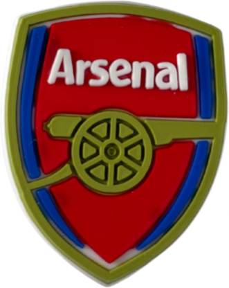 YellowCult Shoe Charms for Clog Shoes, Wristband Charm, Bracelet Decoration [Arsenal FC] Rubber Shoe Charm