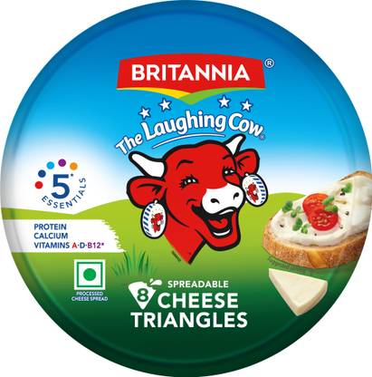Britannia The Laughing Cow Plain Processed cheese Spread