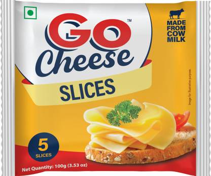 Go Plain Processed cheese Slices