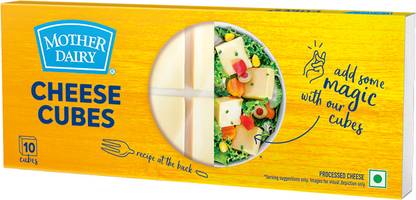MOTHER DAIRY Processed cheese Cubes