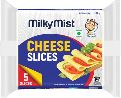 Milky Mist 5 Slices Plain Cheese