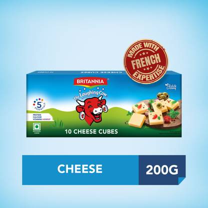 Britannia The Laughing Cow 10 cubes Processed cheese
