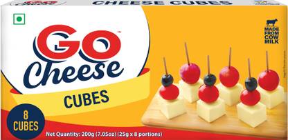Go Processed cheese Cubes