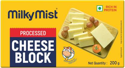 Milky Mist Plain Processed cheese Block