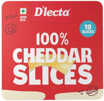 Dlecta Plain Cheddar cheese Slices