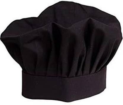 NeelKamalExport Chef Cap / Hat ( Pack of 1) for Hotel, Restaurant Super Fine Quality Chef Hat