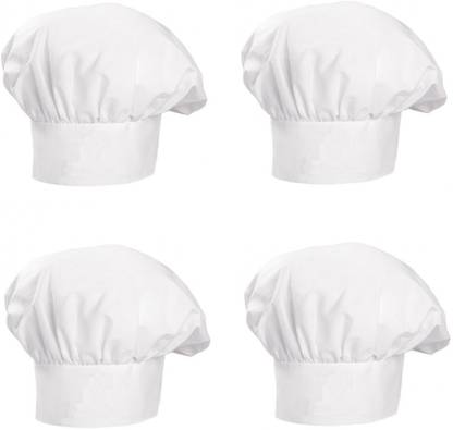 TQLOQZ Disposable Chef round hats for cook Chef Hat
