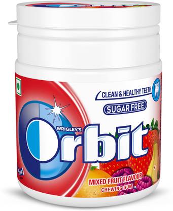 ORBIT Sugarfree Pot Mixed Fruit Chewing Gum