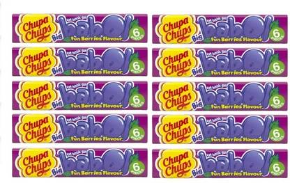 Chupa Chups Babol Extra Soft Bubble Gum Fun Berries Flavour Fun Berries Chewing Gum
