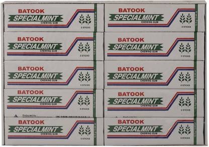 batook SPECIALMINT FLAVOR 5 STICK IMPORTED CHEWING GUM BOX SPECIALMINT Chewing Gum