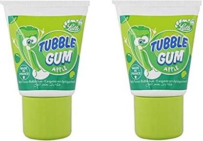 LUTTI Tubble Gum Apple Flavour Tube Bubble Gum Bubble gum Chewing Gum