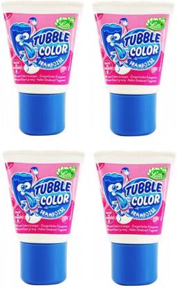 LUTTI Tubble Gum Tongue Painter with Raspberry Flavor Chewing Gum