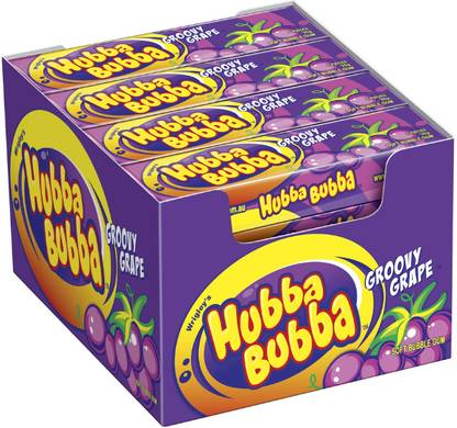 Wrigleys Hubba Bubba Groovy Grape Chewing Gum