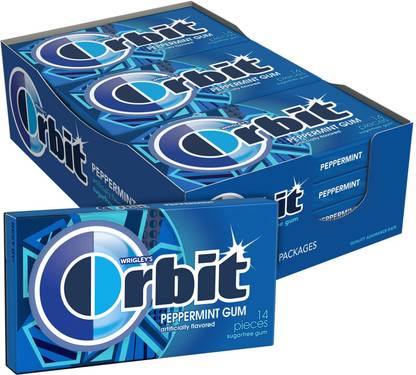 Wrigleys Orbit Gum, Peppermint Chewing Gum