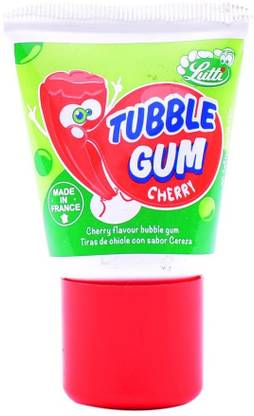LUTTI Tubble Gum | Cherry Flavoured Chewing Gum