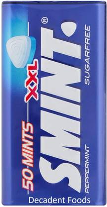 Decadent Foods Smint sugarfree Peppermint Chewing Gum