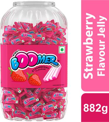 Boomer Strawberry Chewing Gum