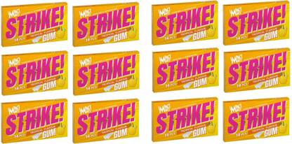 Impact Strike Sugar Free and Aspartame Free Tropical Flavour Chewing Gum