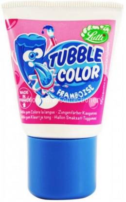 LUTTI Tubble Gum | Blue Raspberry Flavour Chewing Gum