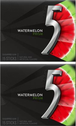 Wrigleys 5 Gum Watermelon Sugarfree Gum Exclusive Flavor Watermelon Chewing Gum