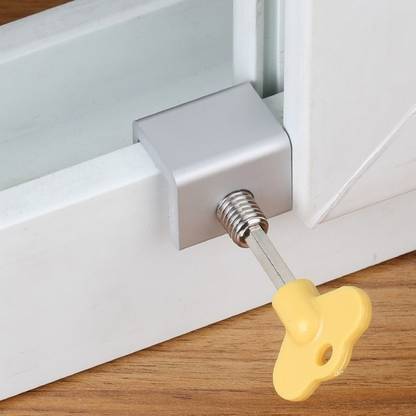 FLANKER Window Lock and Window Screen Lock Safety Sliding Window Frame Stopper Child Safety Slide Lock