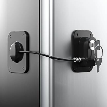 ZODZE Baby Safety Lock with Keys for Fridge, Cabinet, Door Lock For Kids and Toddler