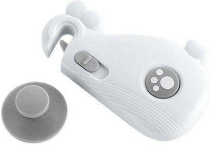 Lucacci High Quality Whale Shaped Baby Safety Lock Multi-Purpose Dual Color Drawer Lock Child Safety Slide Lock