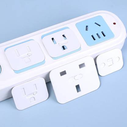 SMB ENTERPRISES Socket Protective Covers, Anti-Electric Shock Switch, Safety Plug, Child Safety Slide Lock
