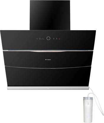 FABER HOOD BOLT FL SW SC BK 90 Auto Clean Wall Mounted Black 1500 CMH Chimney