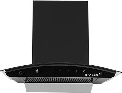 FABER HOOD FLORENCE FL SC AC BK 60 Auto Clean Wall Mounted Black 1200 CMH Chimney