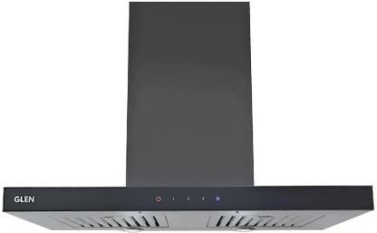 Glen CH6056TS60BFLTW Wall Mounted Steel 1250 CMH Chimney