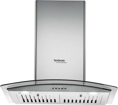 Hindware Lara Neo 60 Wall Mounted Inox 1100 CMH Chimney