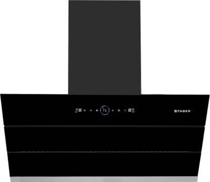 FABER HOOD MAPLE BLDC FL HC BK 90 Auto Clean Wall Mounted Black 1500 CMH Chimney