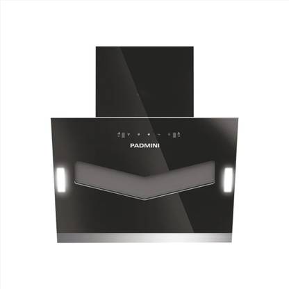 PADMINI HYPERVENT-75 Auto Clean Wall Mounted BLACK 1450 CMH Chimney