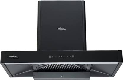Hindware OPTIMUS BLACK 90 1400CMH MAXX SILANCE TECHNOLOGY ( YEAR 2022 ) Auto Clean Wall Mounted BLACK 1400 CMH Chimney