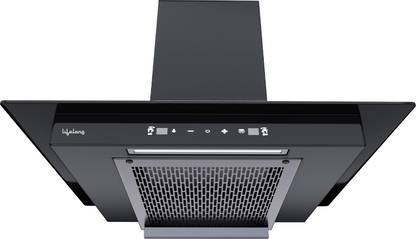 Lifelong LLLACC0260 Auto Clean Touch+ Motion Sensor Control 60 cm Wall Mounted Black 1200 CMH Chimney