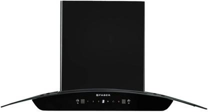 FABER SUNNY IN HC SC FL LG 75 Cm Auto Clean Wall Mounted Black 1200 CMH Chimney
