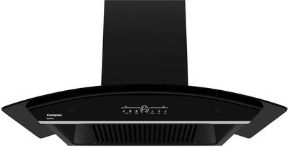 Crompton CHD-QPVC90FLE-MBL Auto Clean Wall Mounted Midnight Black 1420 CMH Chimney