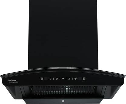 Hindware Nadia IN 60 Auto Clean Wall Mounted Black 1500 CMH Chimney