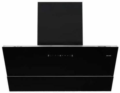 FABER APEX FLHC SC BK 90CM Auto Clean Wall Mounted Black 1500 CMH Chimney