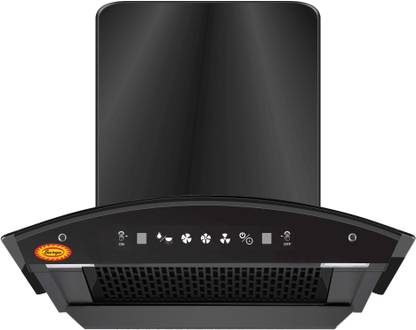 SURYA SS60 NET Black Auto Clean Wall Mounted Black 1400 CMH Chimney