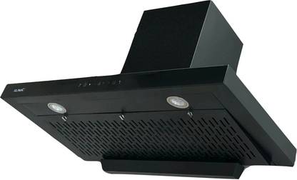 RUWA Jade 90 Filterless Auto Clean Wall Mounted Black 1350 CMH Chimney