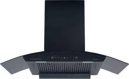 Kutchina SONET 90 Auto Clean Wall Mounted Black 1250 CMH Chimney