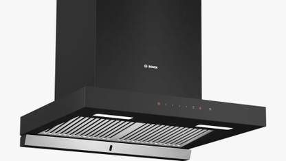 BOSCH DWBA68H60I Auto Clean Wall Mounted Black 950 CMH Chimney