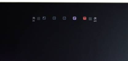 kraft SKOOH 90 Auto Clean Wall Mounted BLACK 1900 CMH Chimney