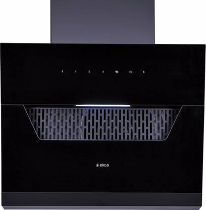 Elica AUTO SENSE EFL 207 HAC LTW VMS 60 Auto Clean Wall Mounted Black 1350 CMH Chimney