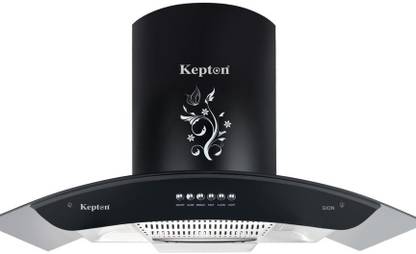Kepton 999 Auto Clean Wall Mounted Black 1400 CMH Chimney